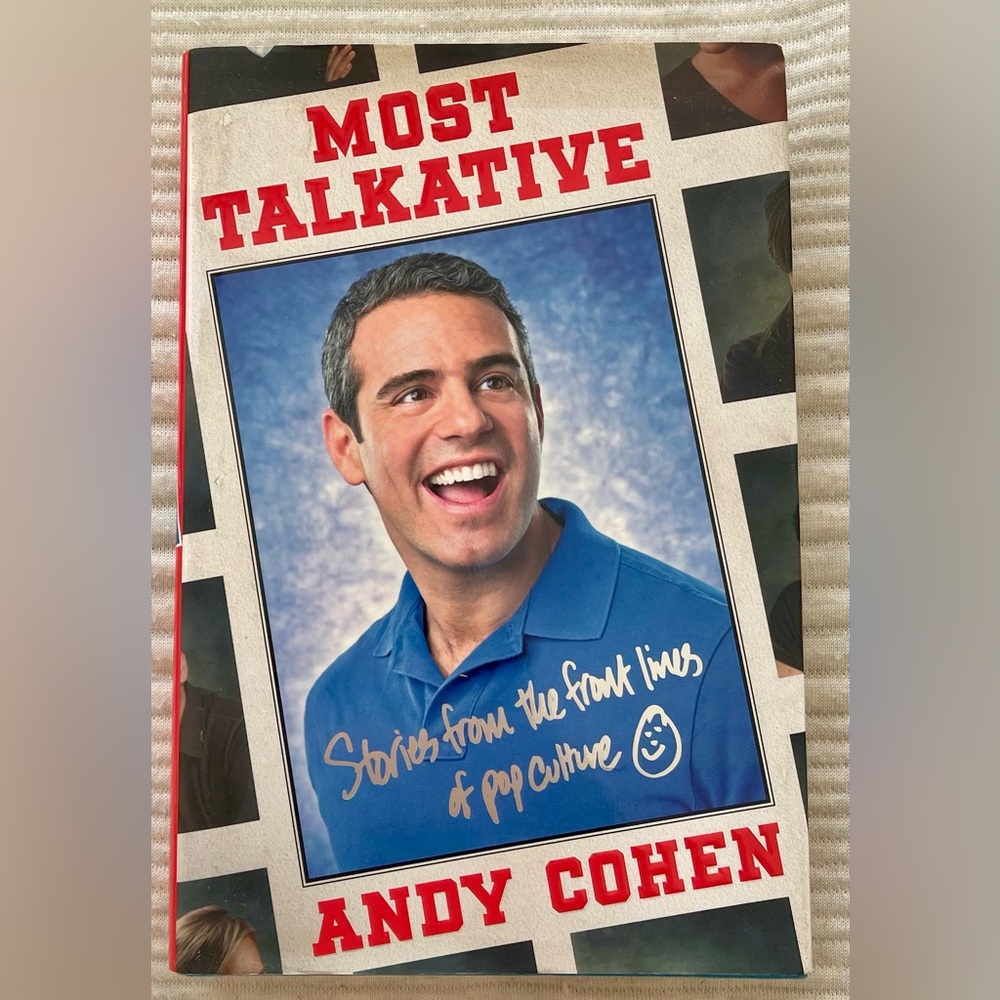 Most Talkative Hardcover Book by Andy Cohen